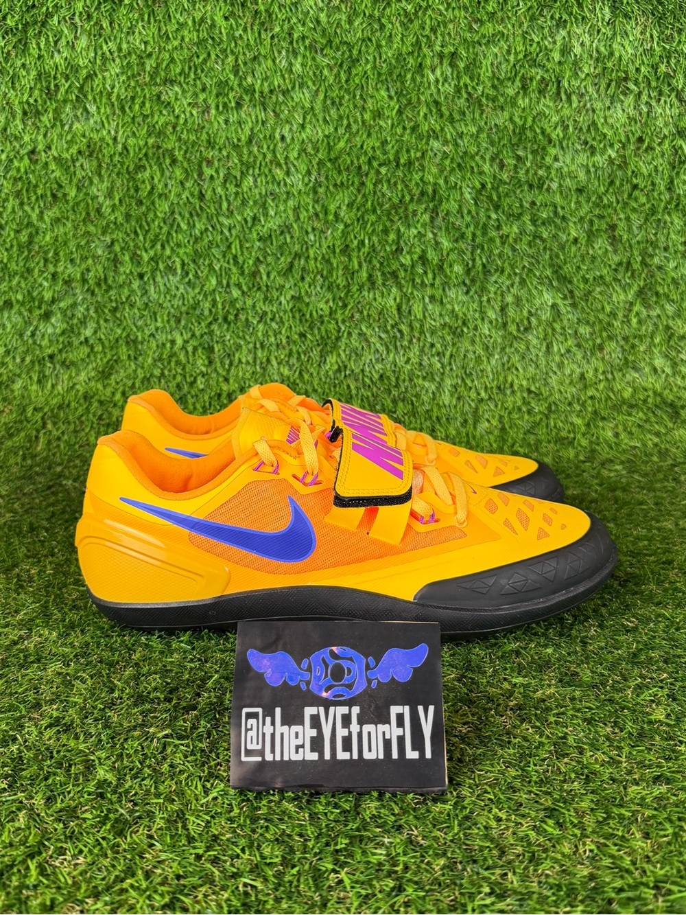 NEW Nike Zoom Rotational 6 Throwing Shoes Citron Pulse FZ9606-800 Men's 10.5